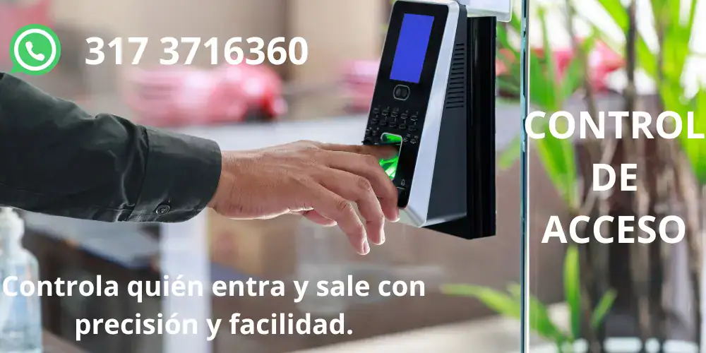 Cámaras de Seguridad Bogotá | Instalación de Cámaras de seguridad 3 Control de acceso